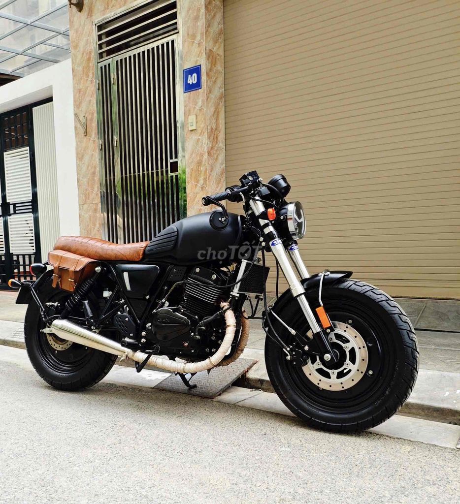 GPX TWIN 250cc FI  xe hoài cổ 2 máy, nổ cực hay. Mua bán Xe máy tại Quận Cầu Giấy Hà Nội được đăng bởi Tong motor xe may hình 5