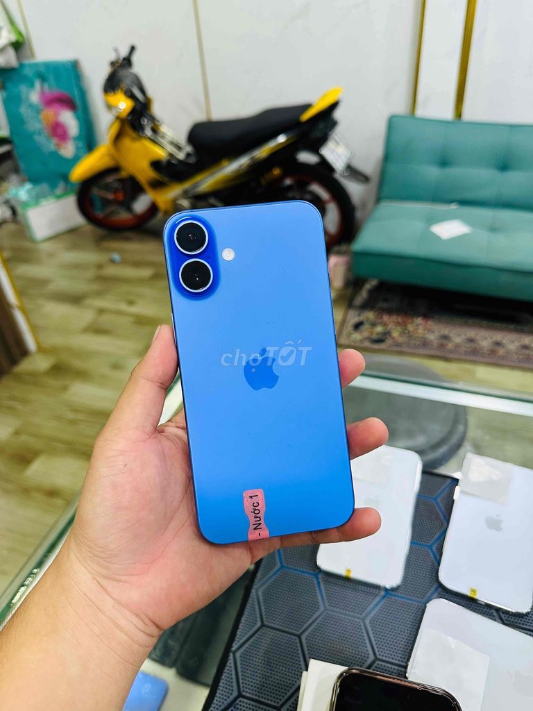Apple iPhone 16 Plus 128GB Xanh 99%. Mua bán Điện thoại tại Thành phố Tây Ninh Tây Ninh được đăng bởi Công Minh Mobile hình 1