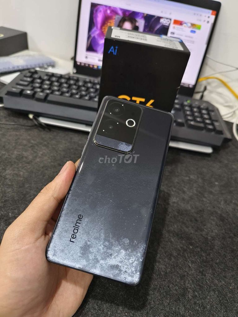 Realme GT6 12+256 Fullbox 99% Nguyên bản