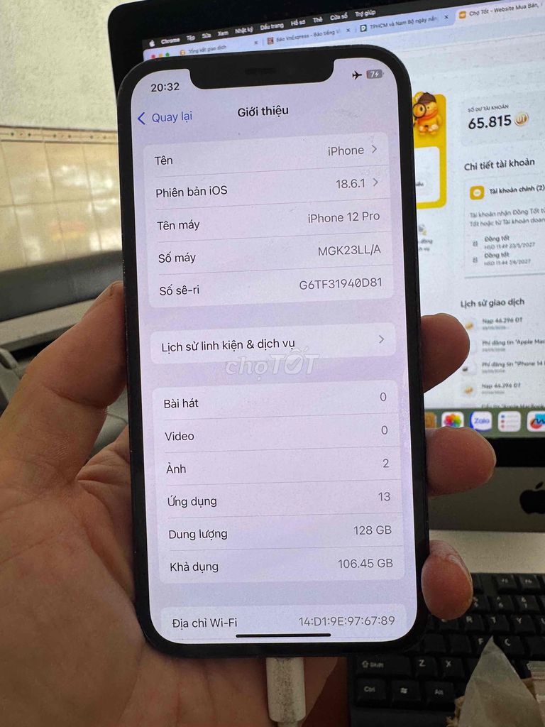 iPhone 13 Pro Max 128GB hàng mỹ . Mua bán Điện thoại tại Quận 7 Tp Hồ Chí Minh được đăng bởi Cửa Hàng 162HTP hình 1