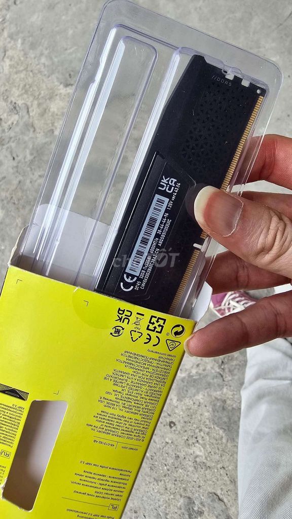 DDR5 RAM Corsair 32GB 6000MHz Đã qua sử dụng. Mua bán Linh kiện (RAM, Card...) tại Quận Bắc Từ Liêm Hà Nội được đăng bởi Mr Pro Invincible  hình 1