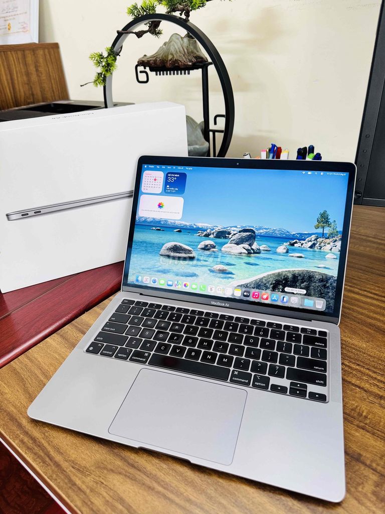 Apple Macbook Air M1 8GB/256GB Xám 98,9%. Mua bán Laptop tại Quận Hoàng Mai Hà Nội được đăng bởi Việt Tín hình 1