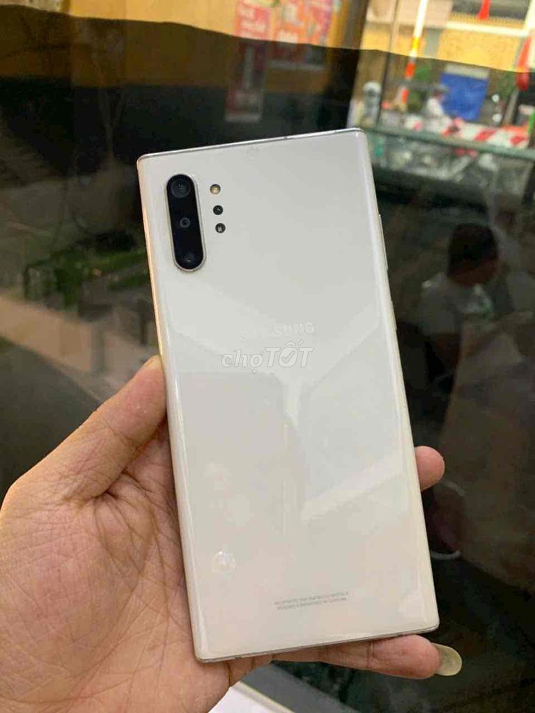 samsunggalaxy note10+ trắng ram 12/256gb cty 2 sim. Mua bán Điện thoại tại Quận 3 Tp Hồ Chí Minh được đăng bởi Nam Á Mobile hình 1