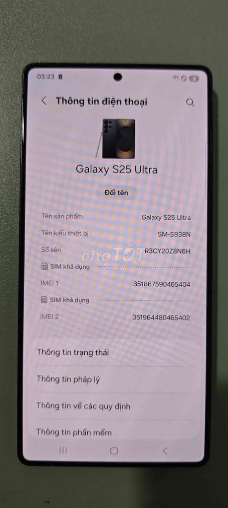 Samsung Galaxy S25 Ultra 16G/1TB. Mua bán Điện thoại tại Huyện Hóc Môn Tp Hồ Chí Minh được đăng bởi AS Mobile hình 1