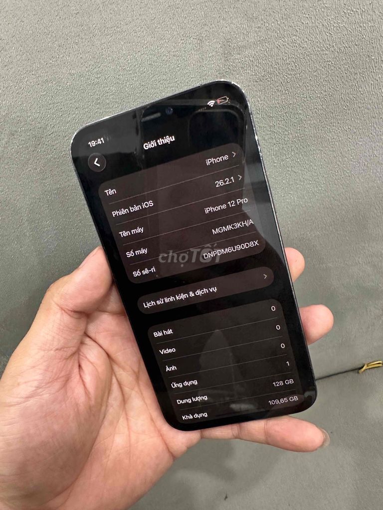 iPhone 12 Pro 128GB Đen giá rẻ bèo. Mua bán Điện thoại tại Quận Đống Đa Hà Nội được đăng bởi Ng Hoang Anh hình 1