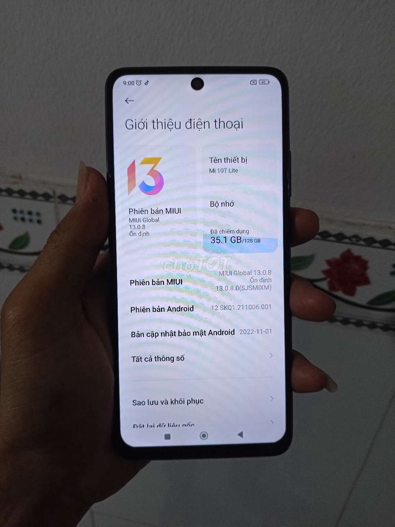 Xiaomi mi 10T Lite ram 6/128GB Xám. Mua bán Điện thoại tại Quận Bình Thuỷ Cần Thơ được đăng bởi CH Thuan Mobile hình 1