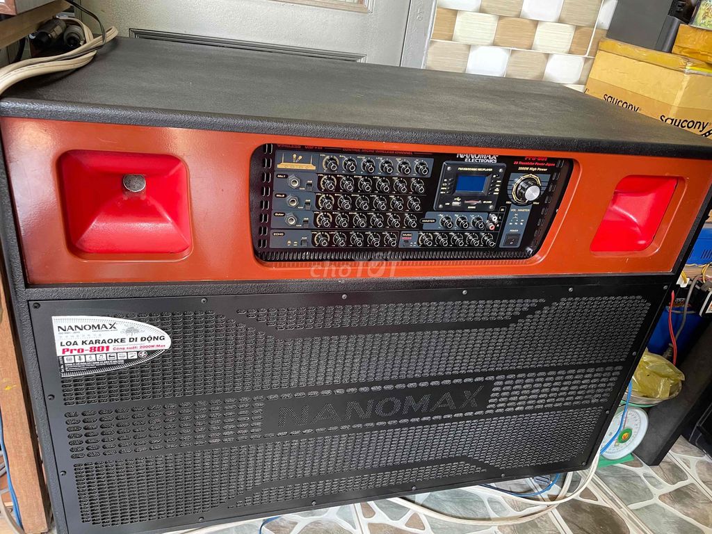 Loa kéo NANOMAX Pro-801 Đã dùng. Mua bán Tivi, Âm thanh tại Huyện Trảng Bom Đồng Nai được đăng bởi Trường Phát hình 1