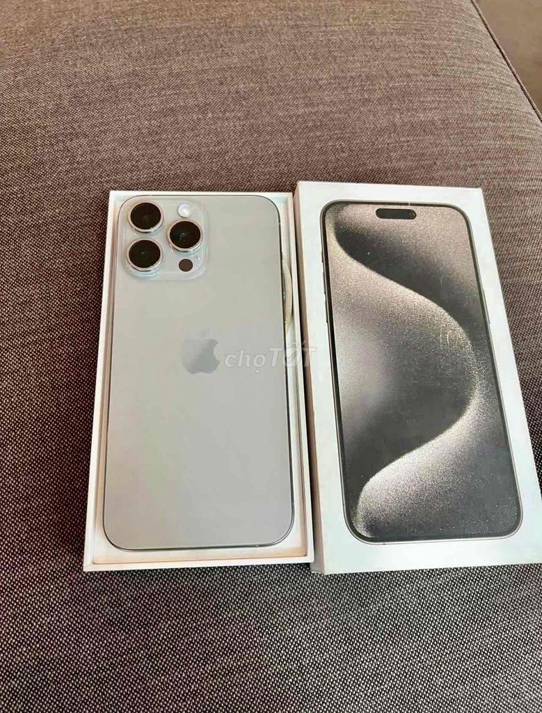 iPhone 15 Pro Max 256GB Titan FULLBOX APPLE 2025. Mua bán Điện thoại tại Quận 10 Tp Hồ Chí Minh được đăng bởi iStockHCM hình 1