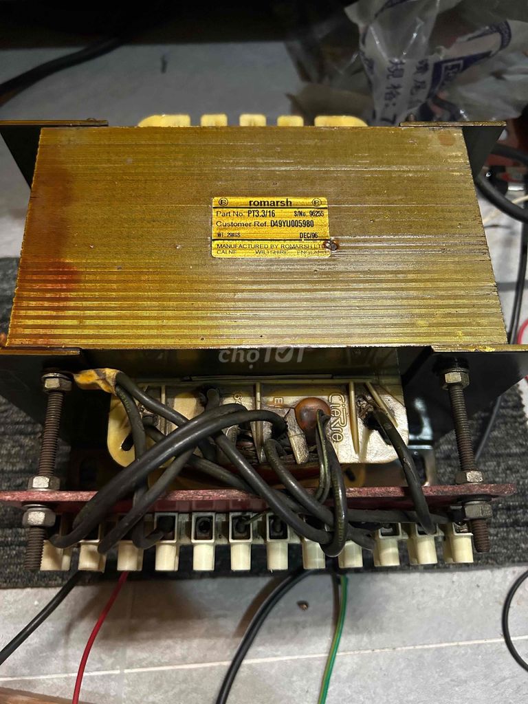 Biến áp cách ly Romarsh 4 kVA. Mua bán Đồ chuyên dụng, Giống nuôi trồng tại Thị xã Tân Uyên Bình Dương được đăng bởi Thiết bị điện tháo tủ Châu Âu  hình 1