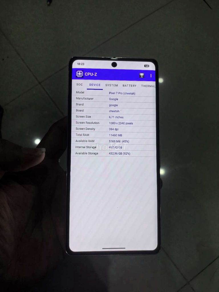 Pixel 7 Pro Quốc Tế bản hiếm 512GB.. Mua bán Điện thoại tại Thành phố Biên Hòa Đồng Nai được đăng bởi MINH hình 1