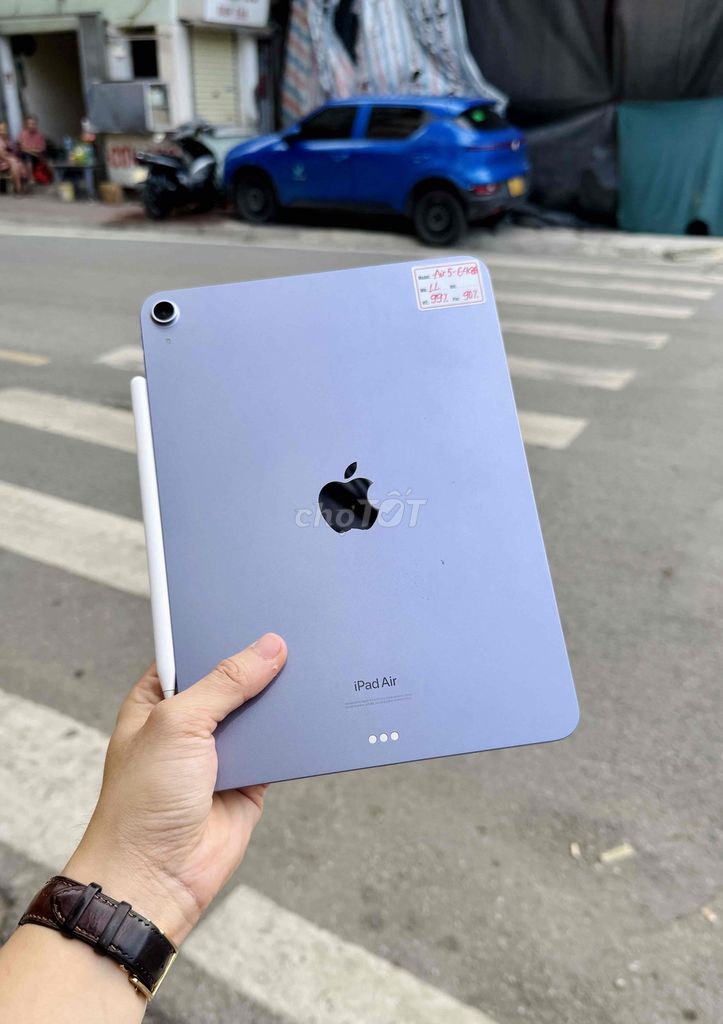 iPad Air 5 64GB Tím pin 90% zin nguyên bản. Mua bán Máy tính bảng tại Quận Đống Đa Hà Nội được đăng bởi Lâm Bảo Tuyên hình 1