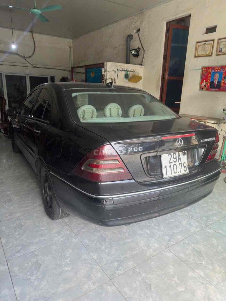 Mercedes Benz C Class 2003 C200k - 25000 km. Mua bán Ô tô tại Thành phố Thái Nguyên Thái Nguyên được đăng bởi Nguyen Duong hình 4