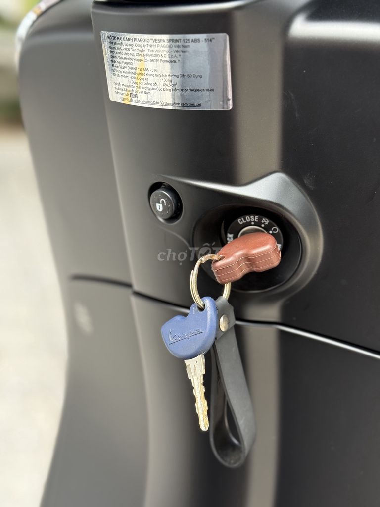 Piaggio Vespa Sprint S125 2022 Đen. Mua bán Xe máy tại Thành phố Vũng Tàu Bà Rịa - Vũng Tàu được đăng bởi Lê Hoàng hình 5