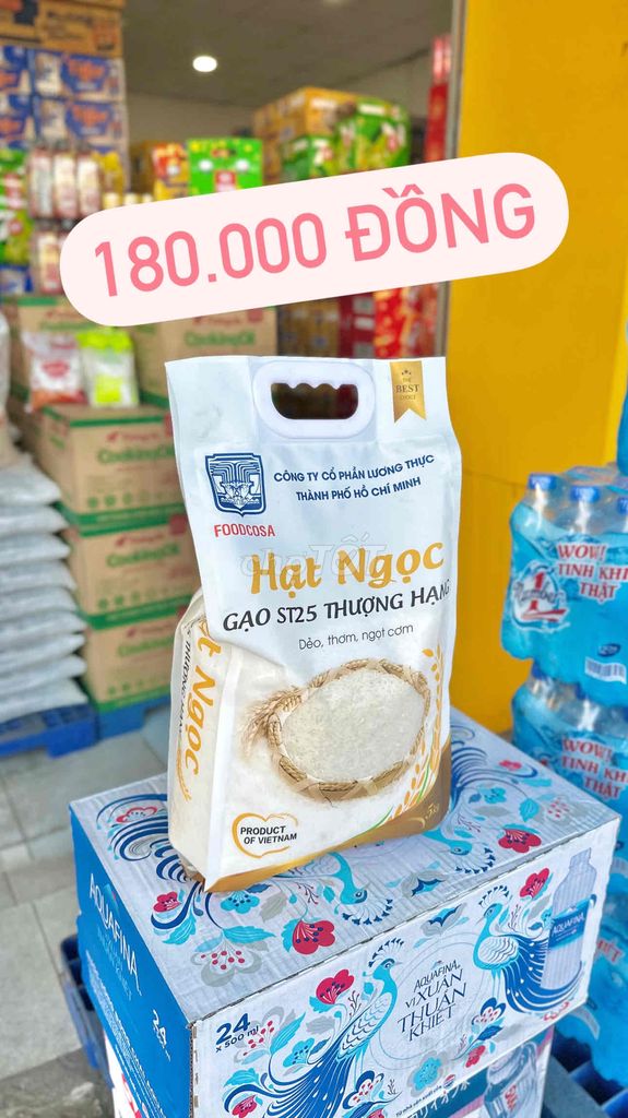 GẠO HƯƠNG LÚA FOODCOMART - CHẤT LƯỢNG TỪNG HẠT GAO