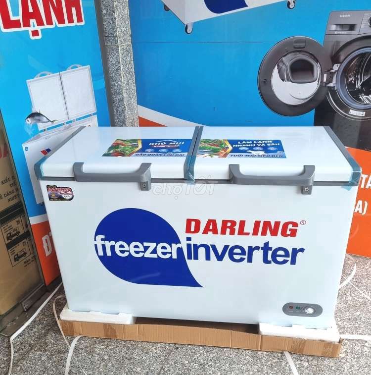 Sale💥Tủ đông suốt Darling inverter 350L new 100%. Mua bán Tủ lạnh tại Quận 1 Tp Hồ Chí Minh được đăng bởi Quí Vũ Official hình 1