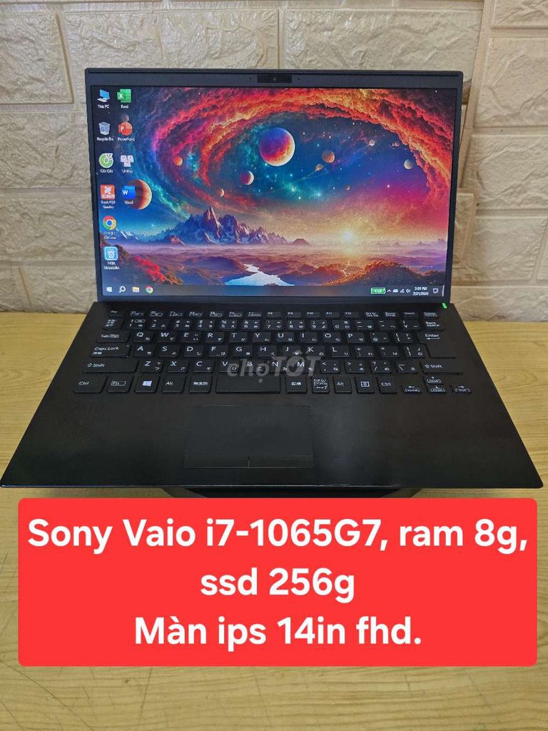Sony Vaio i7-1065G7 14 inch 8GB/256GB Đen. Mua bán Laptop tại Thị xã Tân Châu An Giang được đăng bởi Phong hình 1