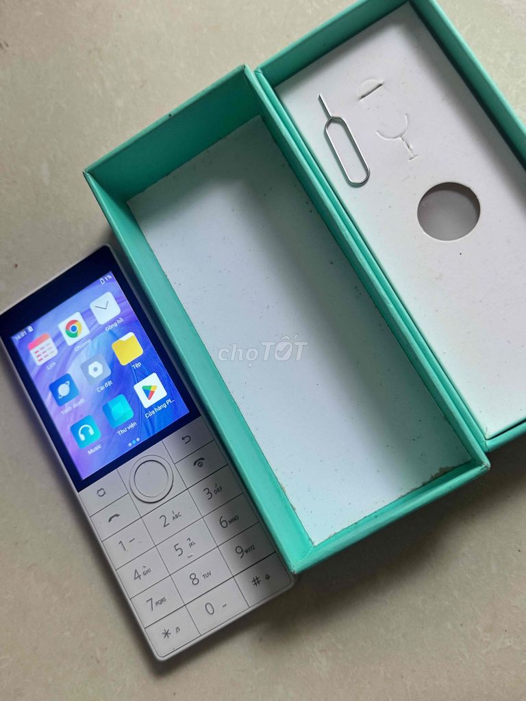 Điện thoại Qin Android 10 Trắng. Mua bán Điện thoại tại Huyện Châu Thành Tây Ninh được đăng bởi canh hình 1