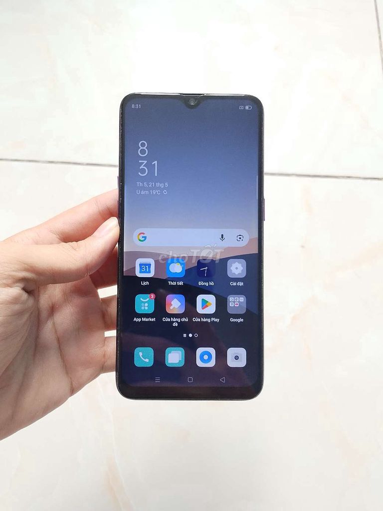 Oppo F9 4GB/64GB Đen tím. Mua bán Điện thoại tại Quận Gò Vấp Tp Hồ Chí Minh được đăng bởi có Ship COD hình 1