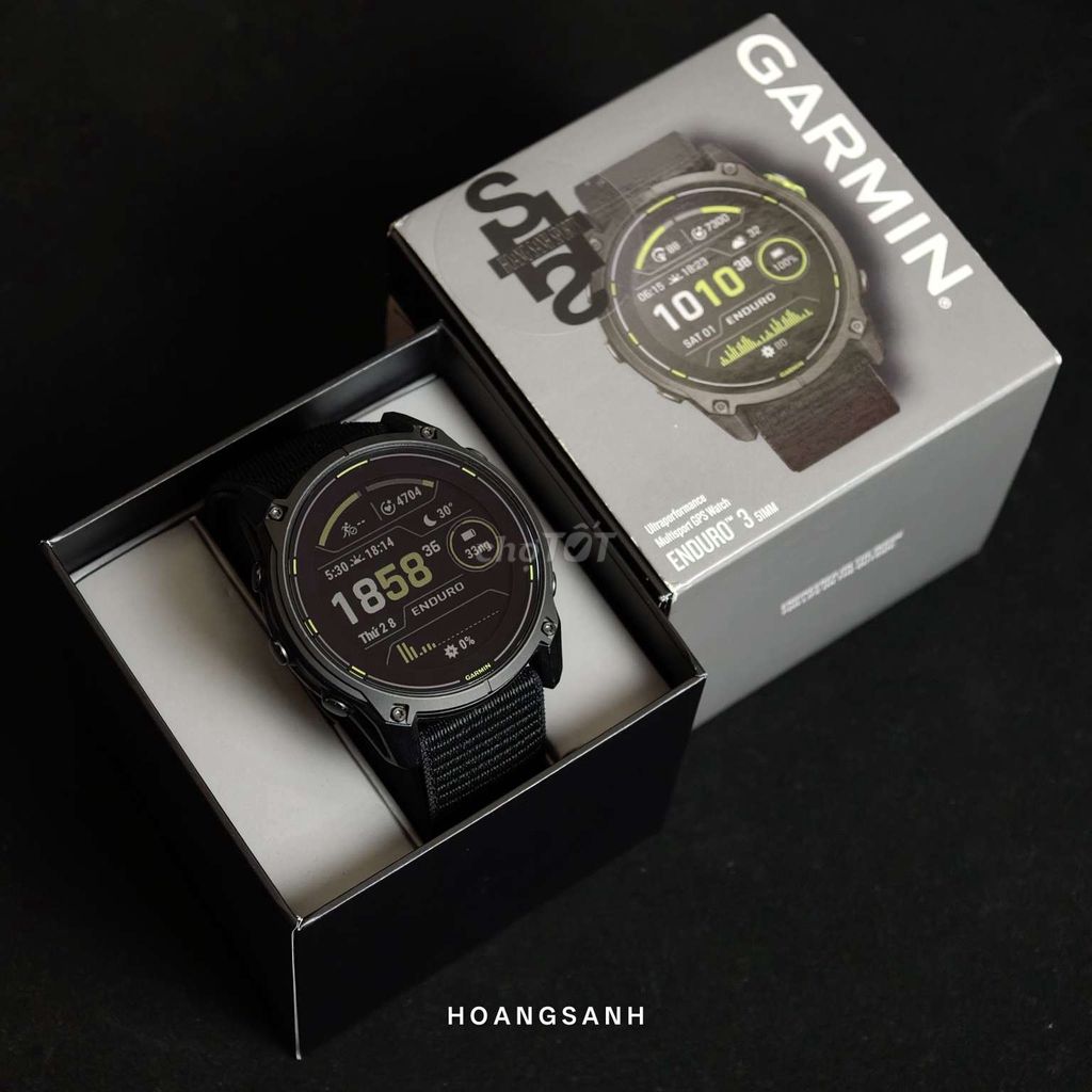 Garmin Enduro 3 Đen 51mm Fullbox. Mua bán Thiết bị đeo thông minh tại Quận 11 Tp Hồ Chí Minh được đăng bởi HOÀNG SANH hình 1