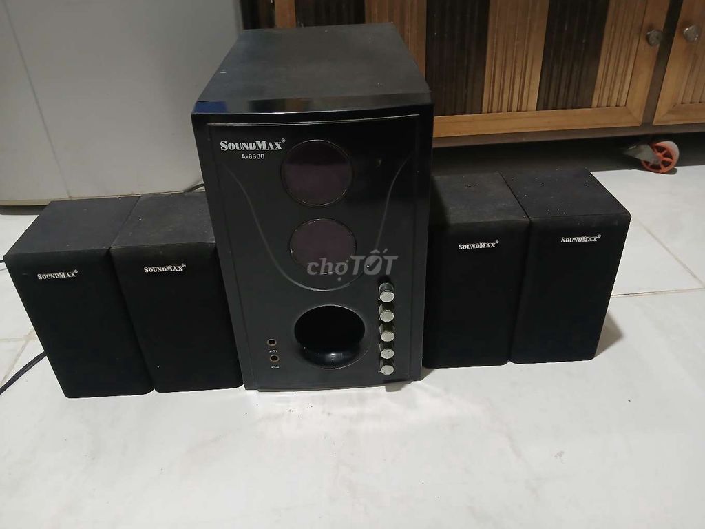 Loa vi tính Soundmax A-8800 Đen. Mua bán Tivi, Âm thanh tại Quận Bình Tân Tp Hồ Chí Minh được đăng bởi Lỡ Bươk hình 1