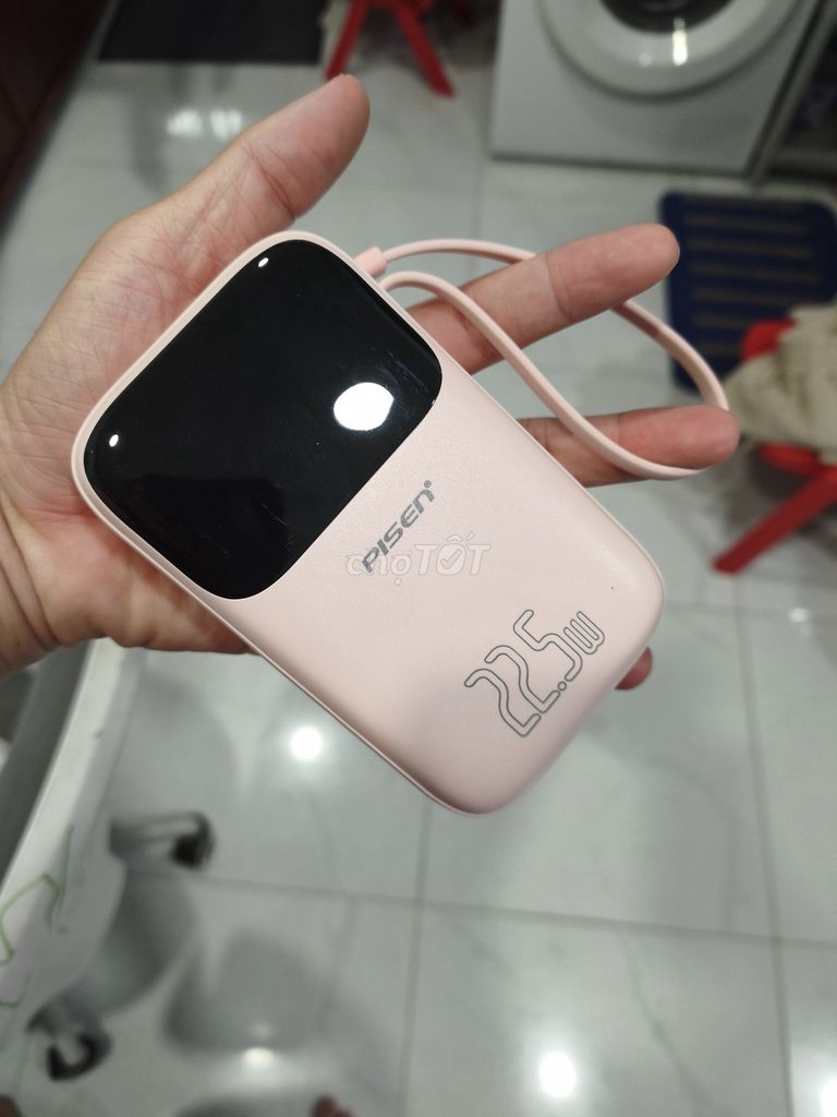 Sạc dự phòng Pisen 20000mAh Hồng. Mua bán Phụ kiện (Màn hình, Chuột...) tại Thành phố Thủ Đức Tp Hồ Chí Minh được đăng bởi Pep hình 1