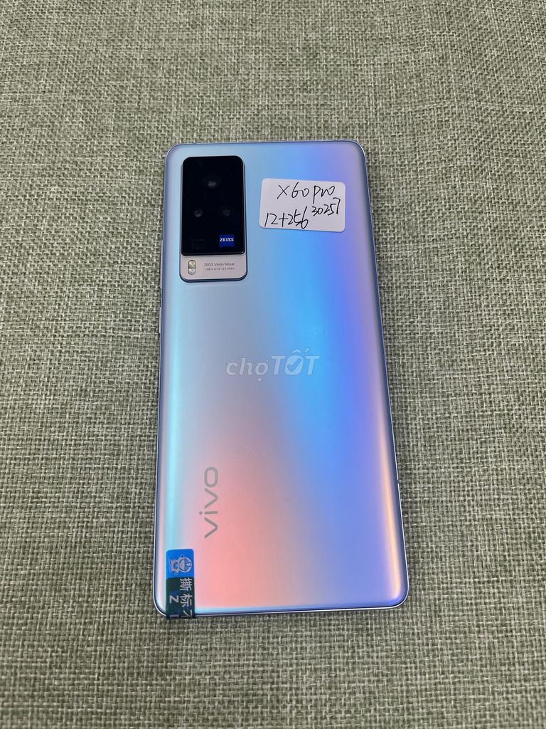 Vivo X60 Pro 5G 12/256 sạc cáp TRẢ GÓP- SHIP COD