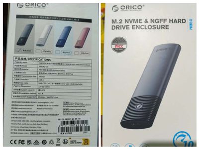 Box Orico M2 dual nvme/sata,cáp dual C/A 10gbs,New. Mua bán Linh kiện (RAM, Card...) tại Thành phố Bến Tre Bến Tre được đăng bởi Bình