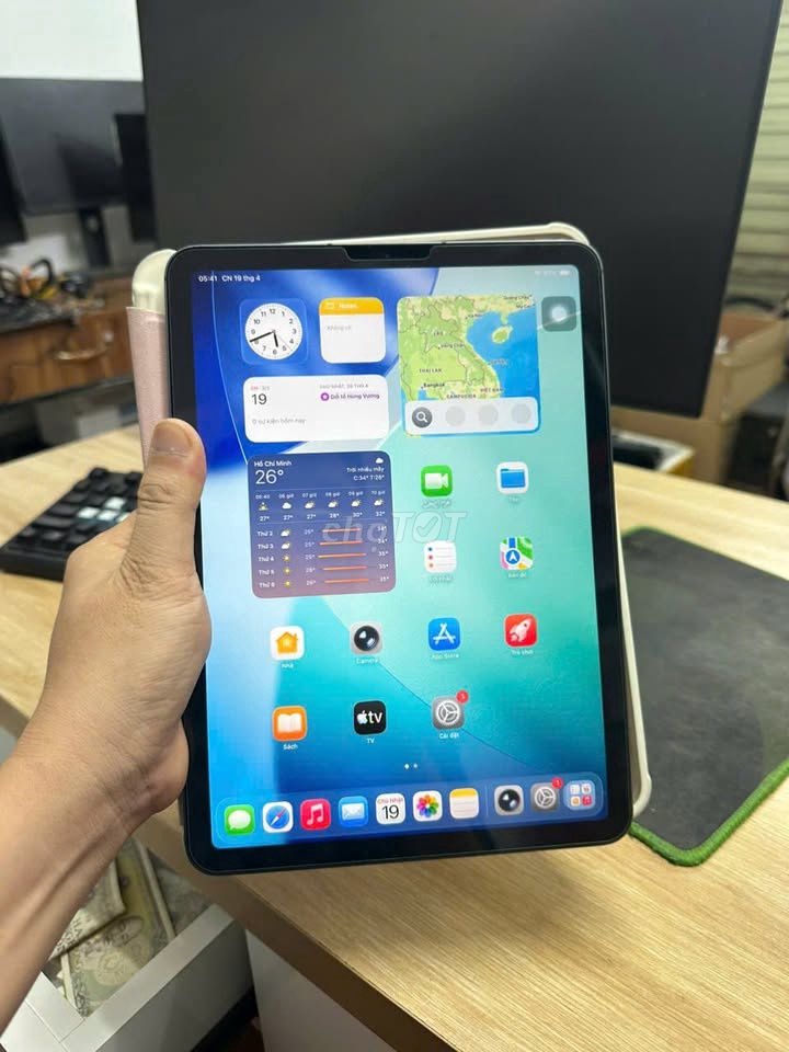 Apple iPad Air 4 256GB Xám  bản Wifi. Mua bán Máy tính bảng tại Quận Bắc Từ Liêm Hà Nội được đăng bởi Thien Nguyen hình 1