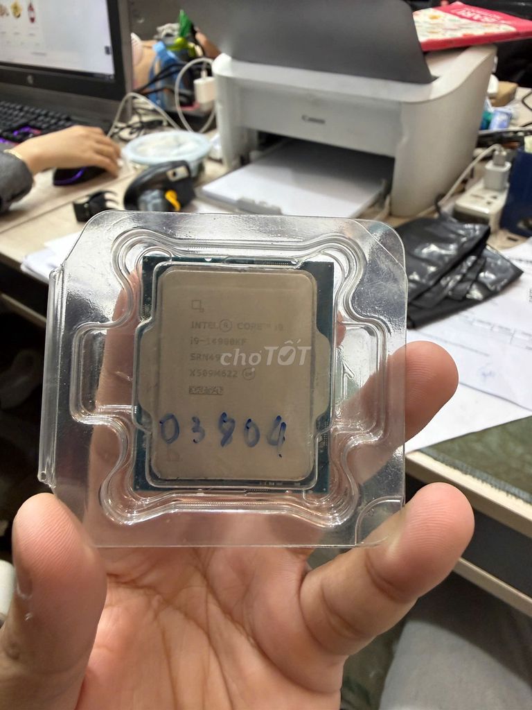 CPU Intel Core i9 14900KF LGA 1700 24 Nhân. Mua bán Linh kiện (RAM, Card...) tại Quận 10 Tp Hồ Chí Minh được đăng bởi Nguyễn Khoa hình 1