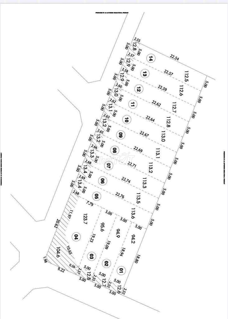 bán đất kdc samsung village hẻm 200 Bưng Ông Thoàn, 125m2 ngang 5m