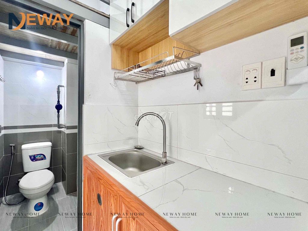 trọ gò vấp giá rẻ, ban công, cửa sổ, rộng thoáng