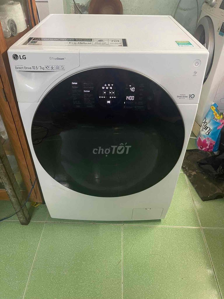 Máy giặt sấy LG 10.5kg lồng ngang dòng cao cấp. Mua bán Máy giặt tại Quận Bình Tân Tp Hồ Chí Minh được đăng bởi Cơ Điện Lạnh NK hình 1