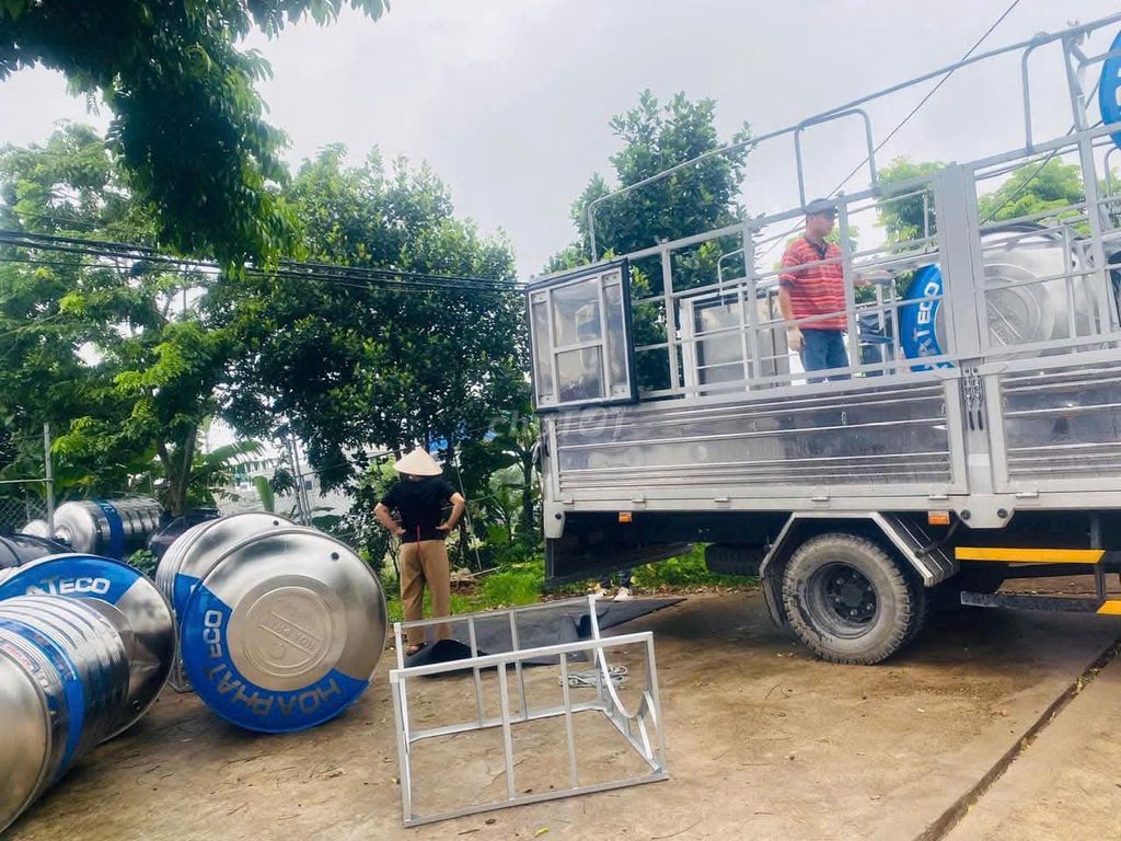 Bồn nước Inox Sơn Hà đã sử dụng. Mua bán Thiết bị vệ sinh, nhà tắm tại Quận Đống Đa Hà Nội được đăng bởi Sen Vòi giá rẻ hình 1
