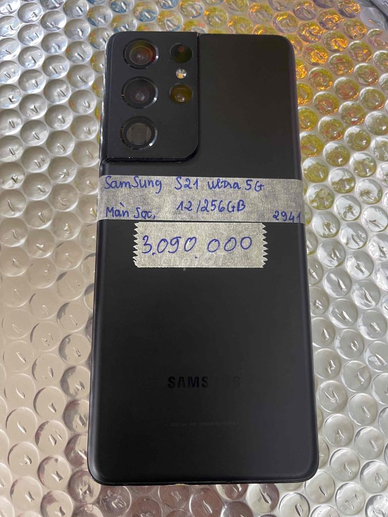 Samsung galaxy S21 ultra 5G 12/256GB sọc màn. Mua bán Điện thoại tại Quận Ninh Kiều Cần Thơ được đăng bởi Cầm Đồ Anh Quý hình 1