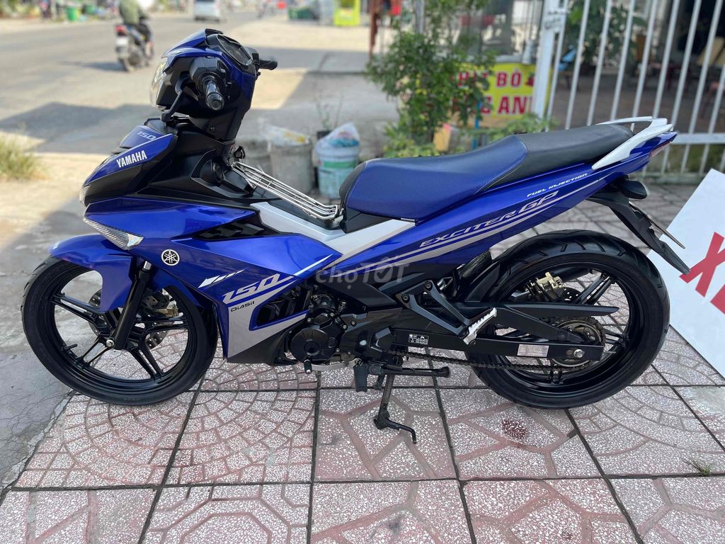 Ex 150 xanh gp áo lột keo như mới biển 95. Mua bán Xe máy tại Quận Cái Răng Cần Thơ được đăng bởi CẦM ĐỒ TRUNG TÍN  hình 10