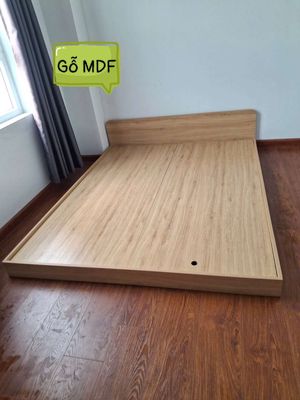 Giường đôi kt 1m6*2m "gỗ mdf lõi xanh". Mua bán Giường, chăn ga gối nệm tại Huyện Hóc Môn Tp Hồ Chí Minh được đăng bởi Nội Thất Giá Xưởng
