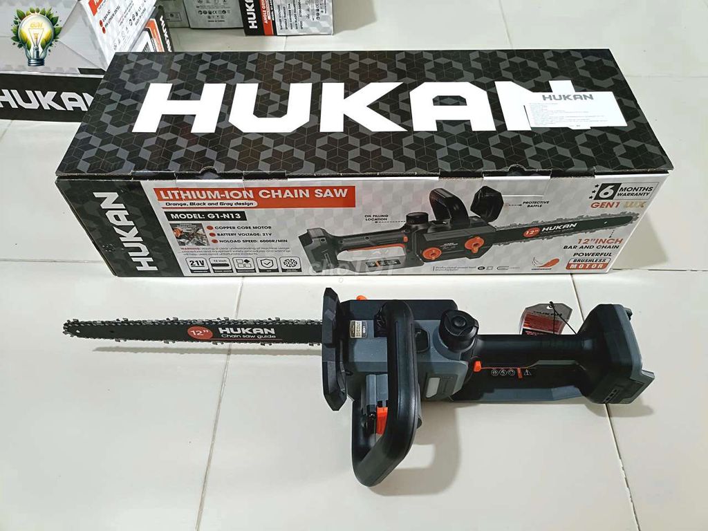 Máy cưa xích Hukan G1-N13. Mua bán Đồ chuyên dụng, Giống nuôi trồng tại Thành phố Rạch Giá Kiên Giang được đăng bởi Nhã Đan hình 1