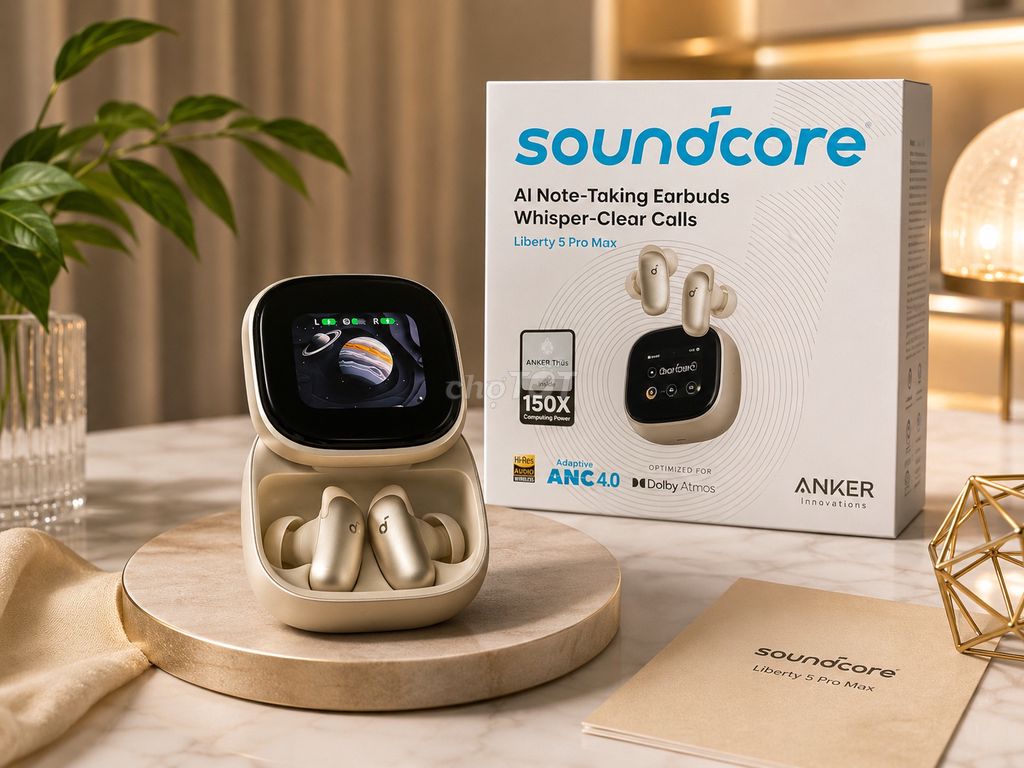 Tai nghe Soundcore Liberty 5 Pro Max (New Seal). Mua bán Tivi, Âm thanh tại Quận 8 Tp Hồ Chí Minh được đăng bởi Võ Thiên Phước hình 1