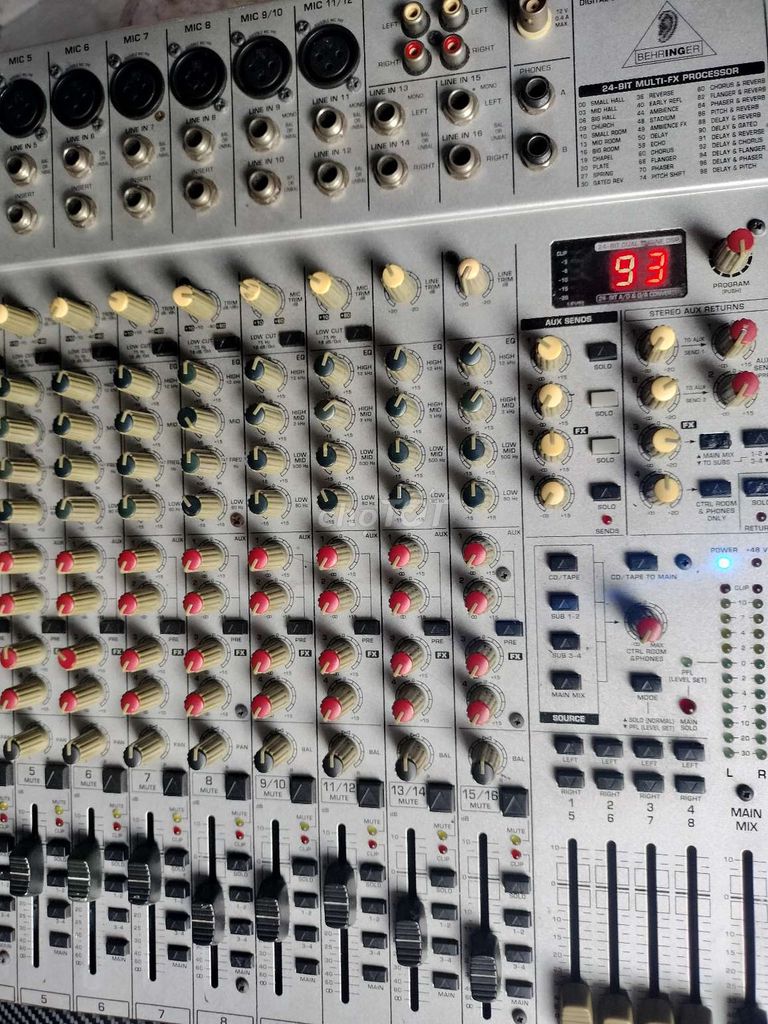 Mixer Behringer UB2442FX-PRO . Mua bán Tivi, Âm thanh tại Quận Bình Thạnh Tp Hồ Chí Minh được đăng bởi Phúc hình 1