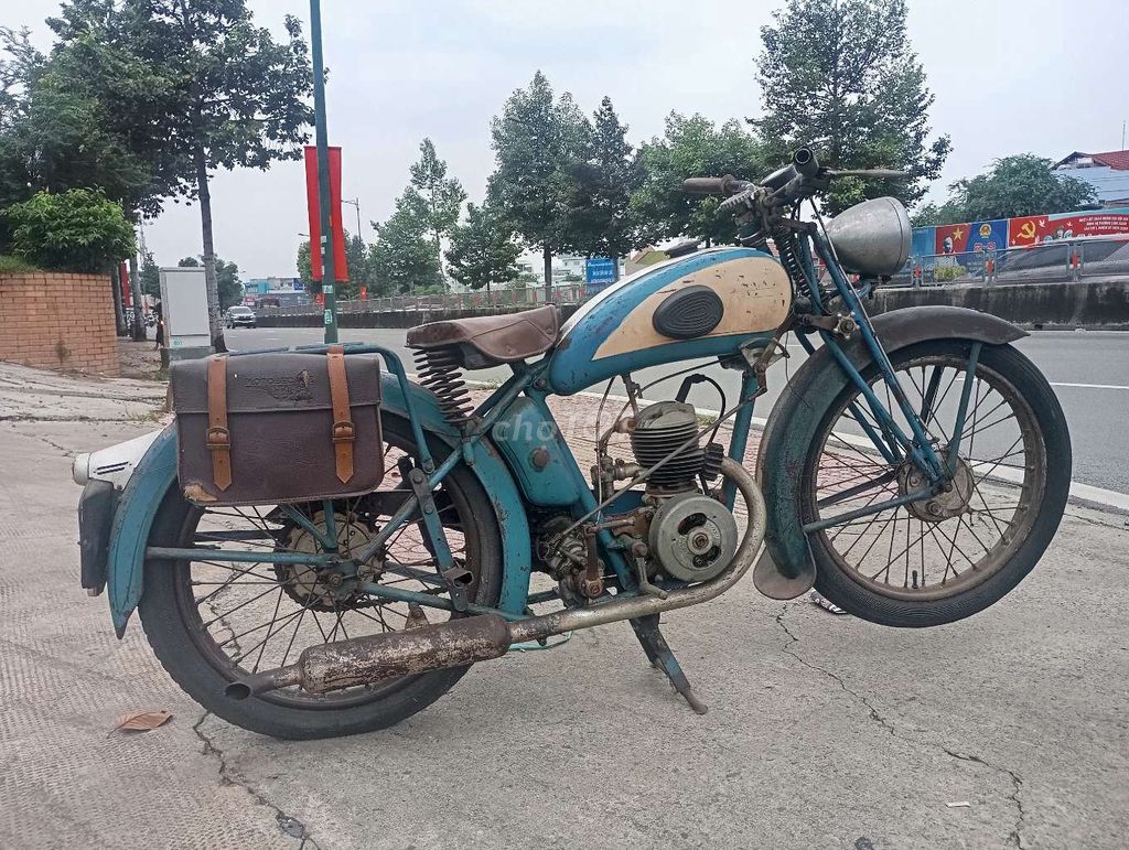 Xe Moto Alcyon Cổ. Mua bán Xe máy tại Quận 1 Tp Hồ Chí Minh được đăng bởi Shop Đồ Cổ hình 3
