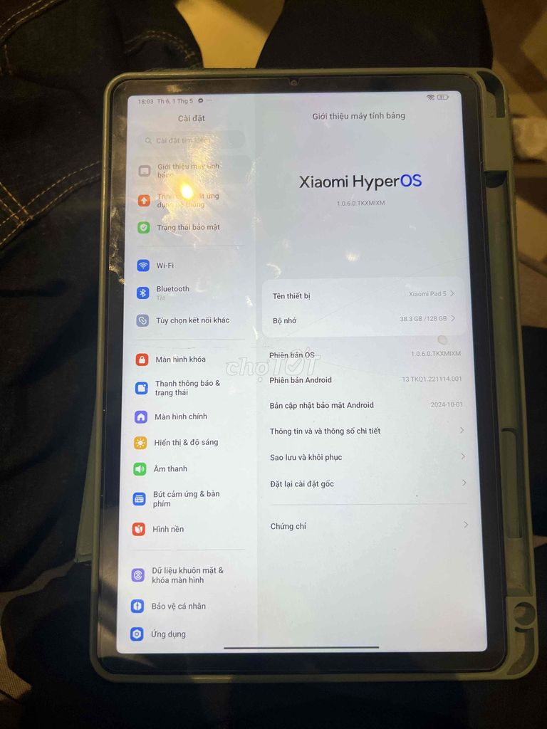 Xiaomi Pad 5 Snap 860 6GB/128GB. Mua bán Máy tính bảng tại Thành phố Thuận An Bình Dương được đăng bởi duc anh hình 1