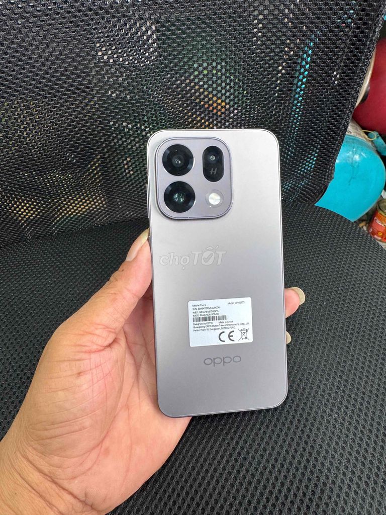OPPO Find X9s 256GB Xám. Mua bán Điện thoại tại Quận 10 Tp Hồ Chí Minh được đăng bởi CAO THANH MỪNG hình 1