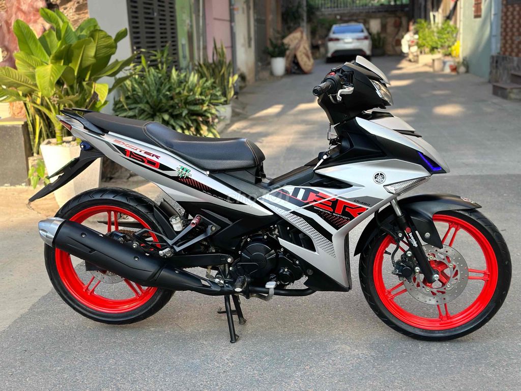 Yamaha Exciter 150 Bạc Đen Đỏ đk 2021 mới 99%. Mua bán Xe máy tại Quận Nam Từ Liêm Hà Nội được đăng bởi cửa hàng xe máy yến thắng  hình 6