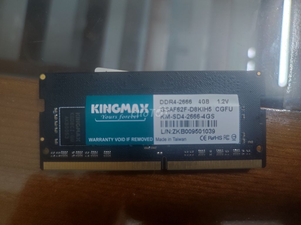 RAM Kingmax DDR4 4GB 2666MHz. Mua bán Linh kiện (RAM, Card...) tại Thành phố Thanh Hóa Thanh Hóa được đăng bởi Nhân Hoàng hình 1