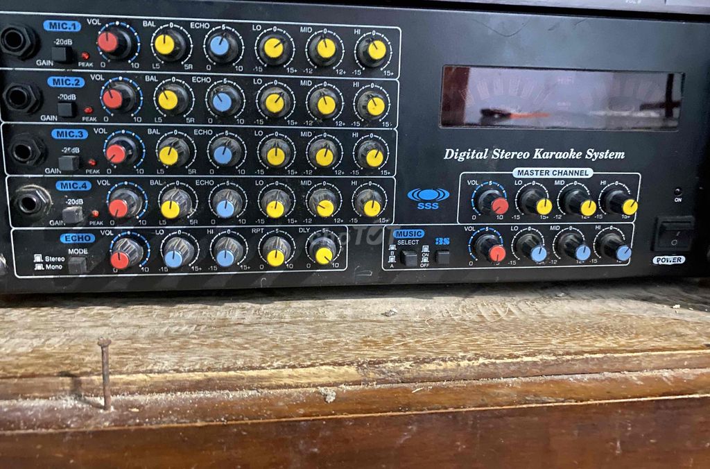 Amply karaoke SSS Đen, 16 sò. Mua bán Tivi, Âm thanh tại Huyện Tiểu Cần Trà Vinh được đăng bởi Mr Duy Nguyễn hình 1