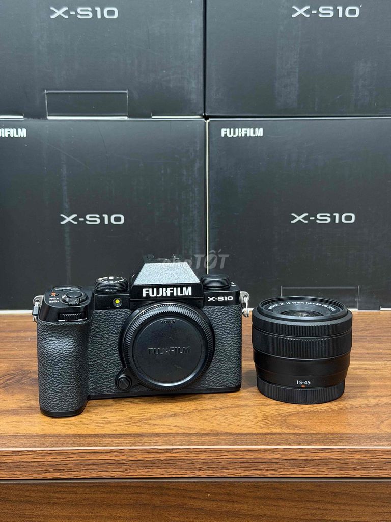Fujifilm X-S10 kèm Lens XC 15-45 đẹp keng fulbox. Mua bán Máy ảnh, Máy quay tại Quận Hai Bà Trưng Hà Nội được đăng bởi Quang Huy hình 1