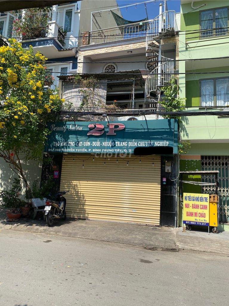 Cho thuê nhà mặt tiền số 30B  Nguyễn Tuyển