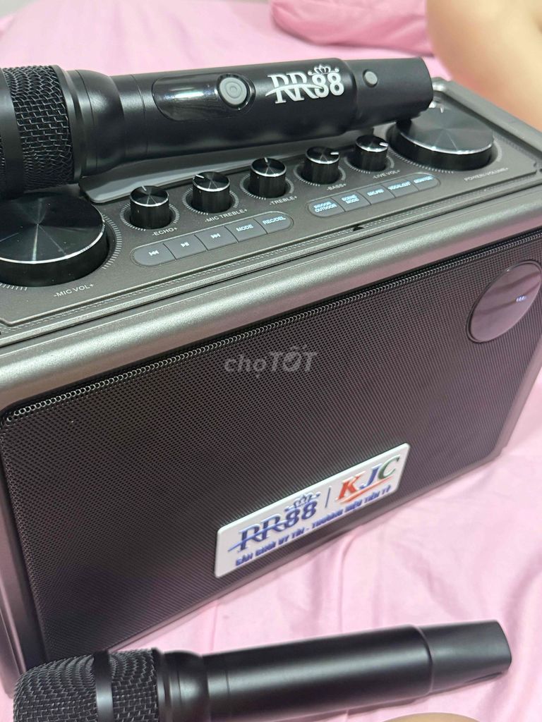 Loa karaoke KJC RR88 Xám. Mua bán Tivi, Âm thanh tại Thành phố Thuận An Bình Dương được đăng bởi Lâm Bảo Nghi hình 1