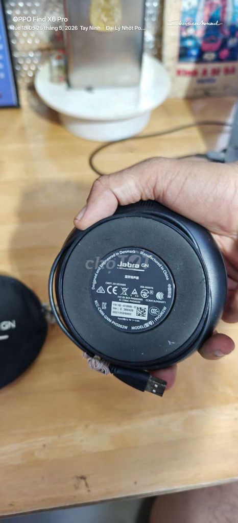Loa Jabra GN PHS003W Đen Âm thanh rõ ràng. Mua bán Tivi, Âm thanh tại Huyện Bến Lức Long An được đăng bởi Võ hoài Ân hình 1