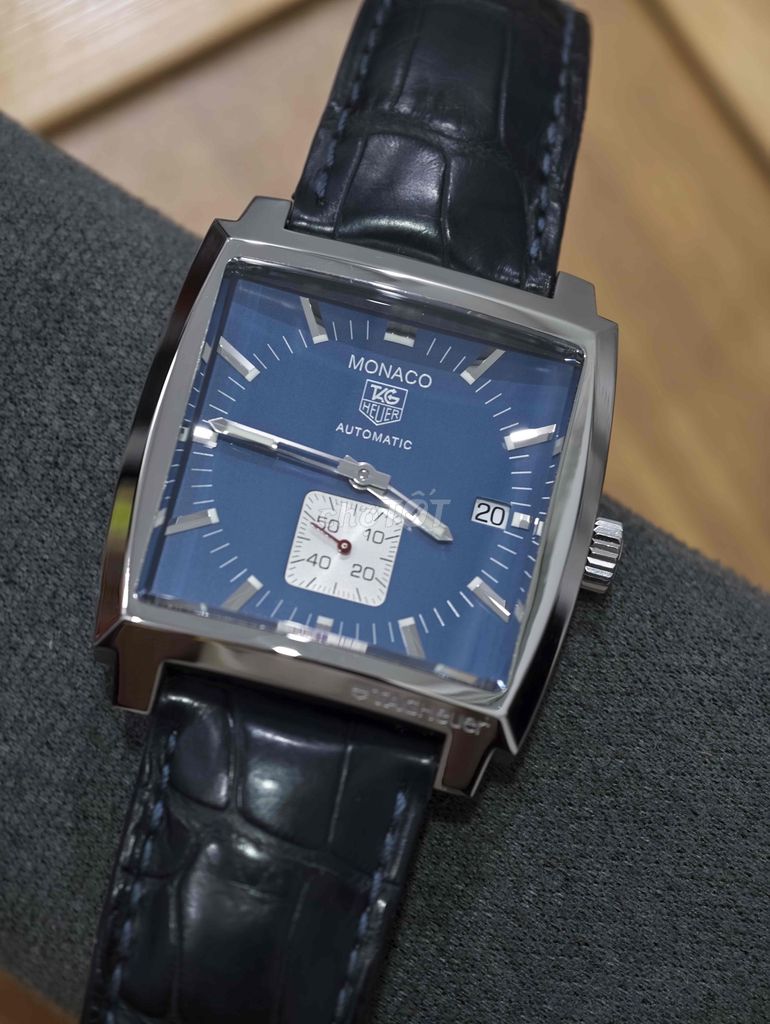 Đồng hồ Tag Heuer Monaco Blue Nam. Mua bán Đồng hồ tại Quận 7 Tp Hồ Chí Minh được đăng bởi Nguyễn Phương hình 1